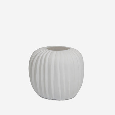 Manakara Vase Round - Opal
