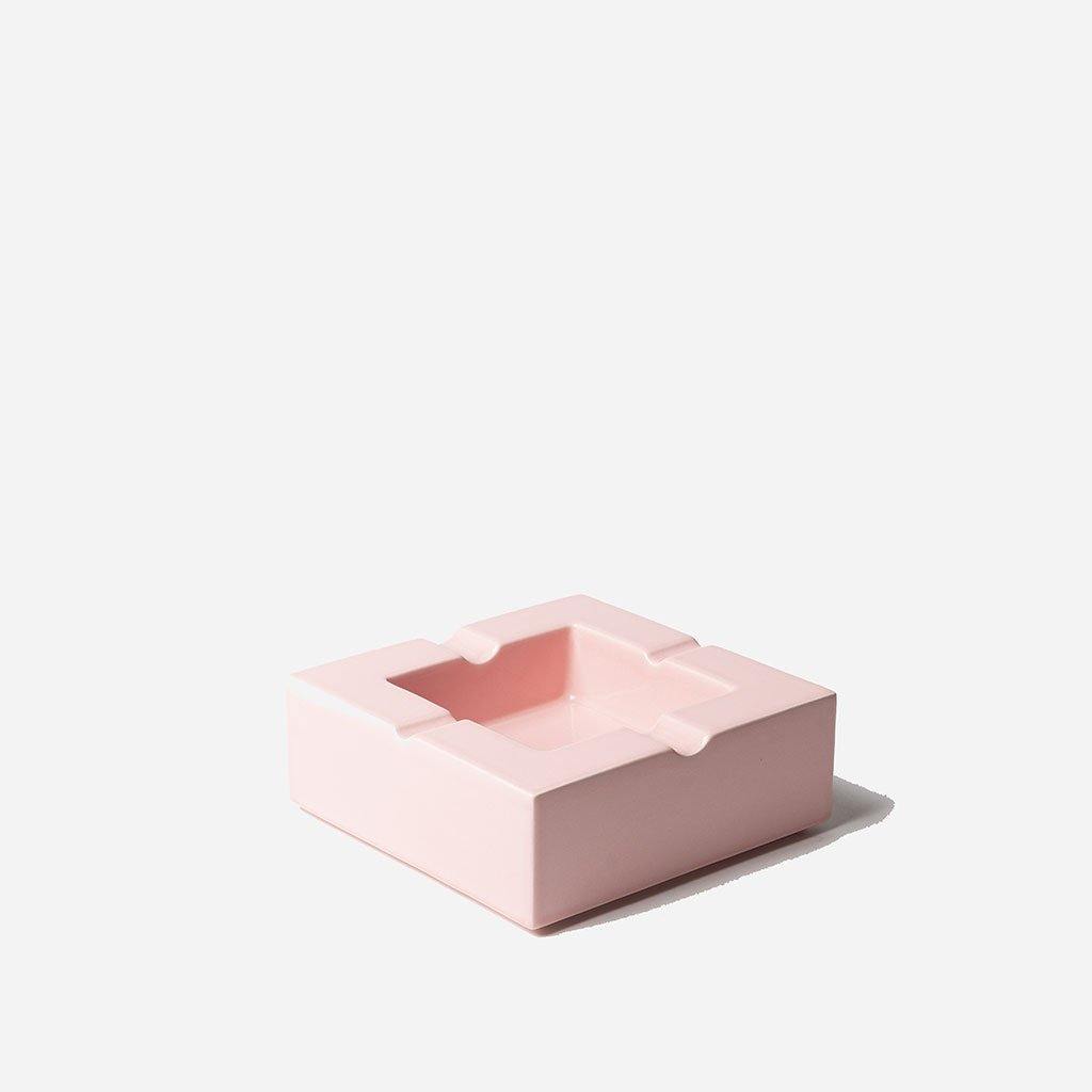 Don't be too square - Ashtray - Glossy Baby Pink