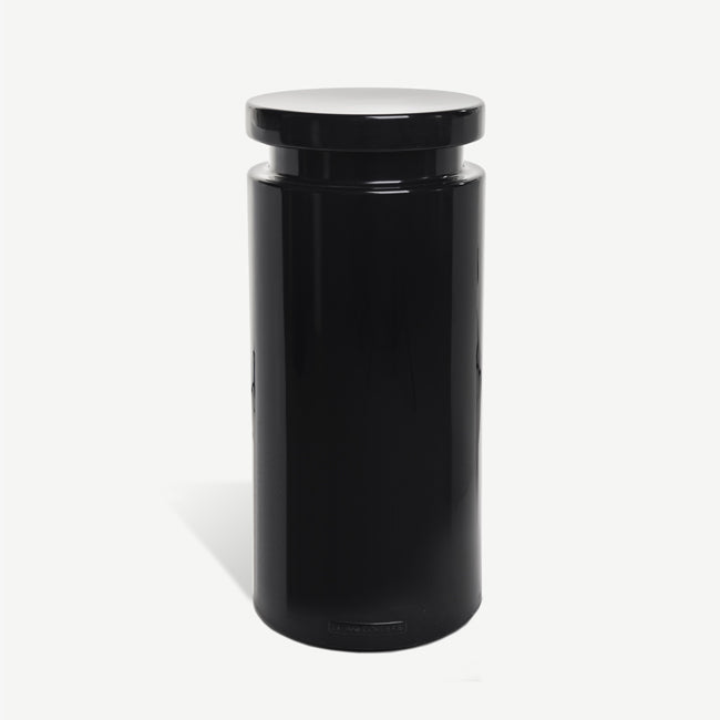 Large Plastic stool - Black