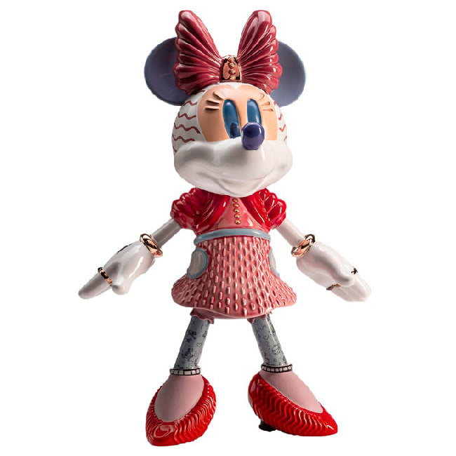 Minnie Mouse Ceramic Sculpture