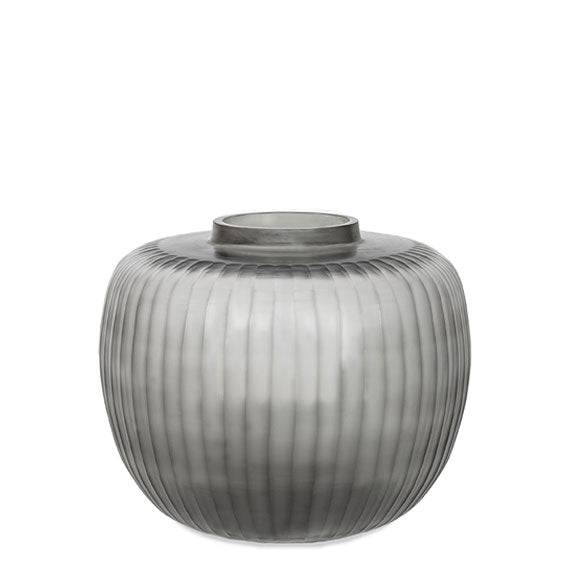 Pinara Round Vase - Grey