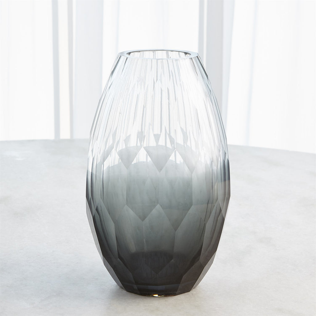 Prism Vase - Grey - Lg