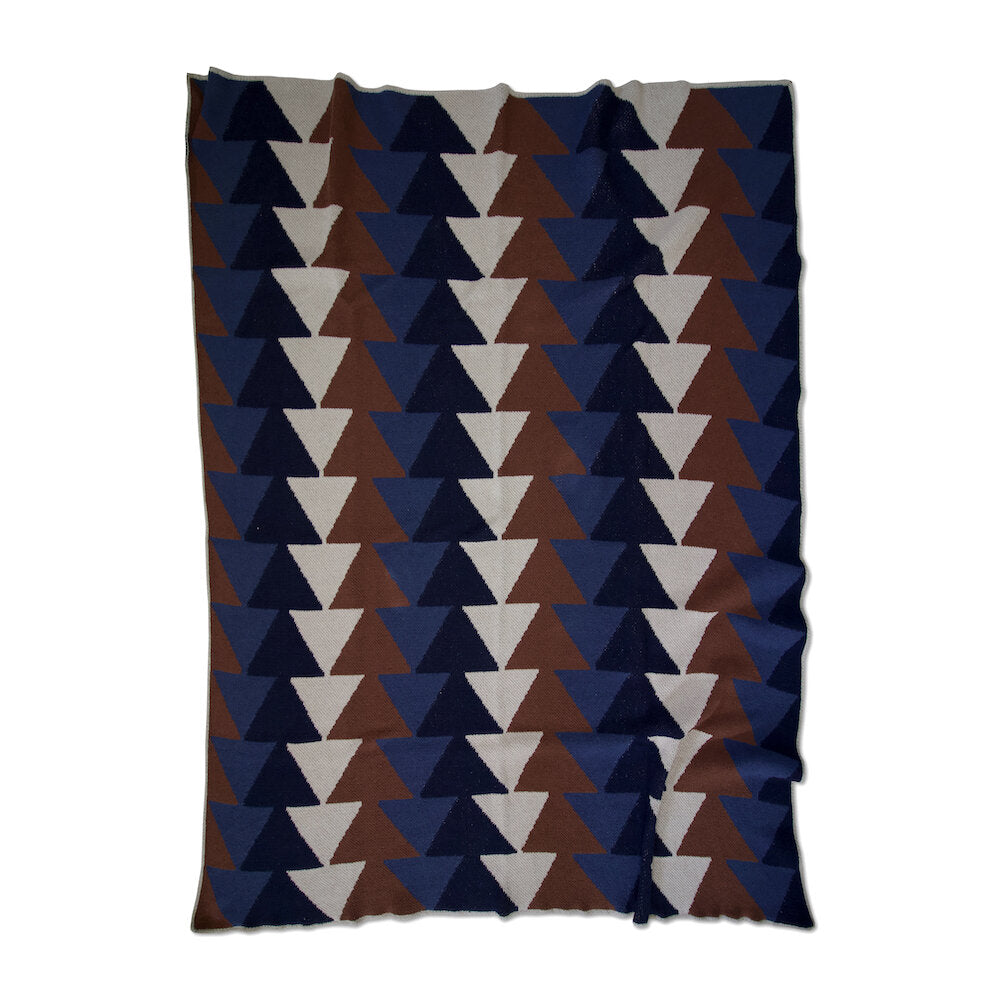 Eco Cotton Throws - Stacked slate